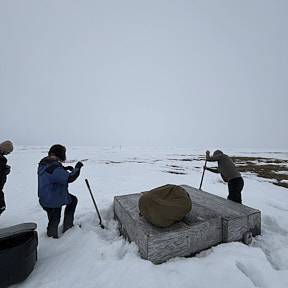 Bob, Craig, and Scott digging out OTC's